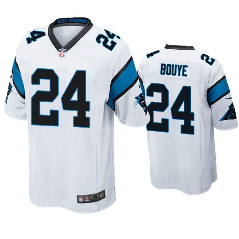 Men Carolina Panthers #24 A.J. Bouye Nike White Game NFL Jersey